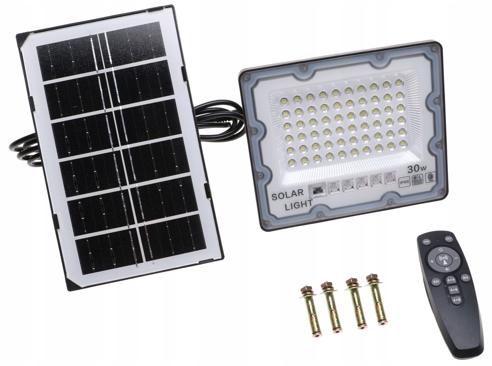 HALOGEN Lampa SOLARNA LED 30W Uliczna Pilot 5911