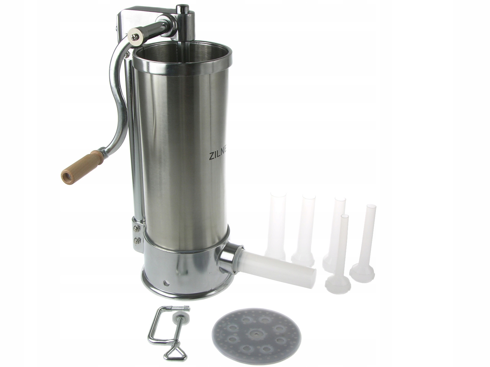 NADZIEWARKA Maszynka Do MIĘSA KIEŁBASY 2 TŁOKI Nabijarka Szpryca 5,5kg 3905