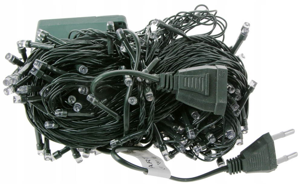 LAMPKI CHOINKOWE Świąteczne Światełka WEWNĘTRZNE 200led MULTIKOLOR L200M