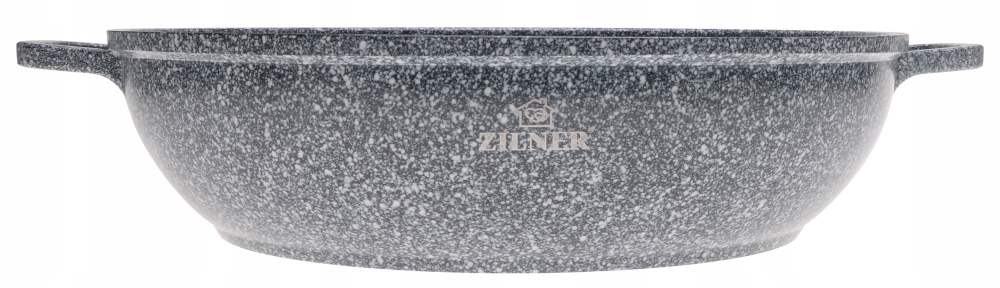 GARNEK Niski MARMUROWY 32cm WOK Indukcja 5,5l 7070