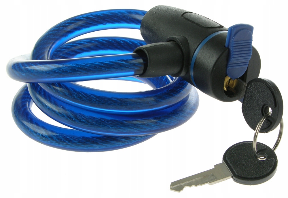 ZAPIĘCIE ROWEROWE Linka Do ROWERU Blokada Zatrzask Z Uchwytem Na Ramę 5028