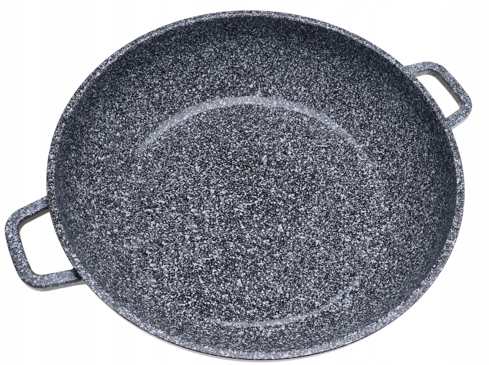 GARNEK Niski MARMUROWY 32cm WOK Indukcja 5,5l 7070