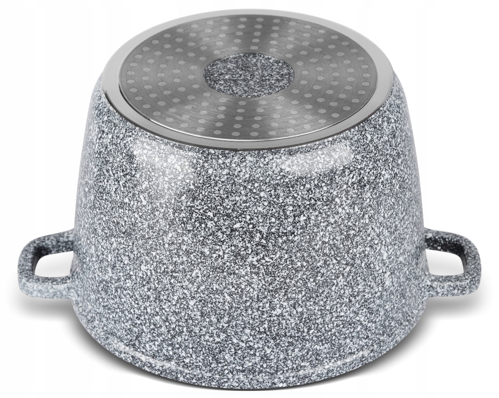 GARNEK Ceramiczny Marmurowy KOCIOŁEK Głęboki Wysoki 4l 20cm 8192