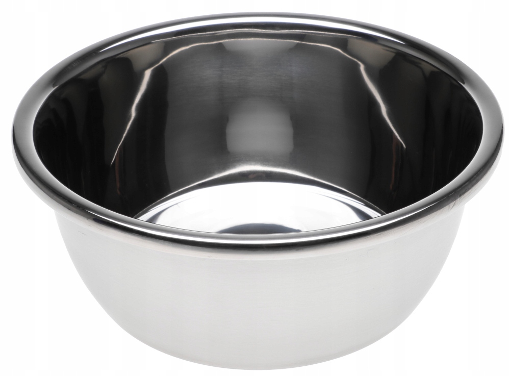 MISKA STALOWA Głęboka Metalowa Kuchenna 22cm DUŻA 4134