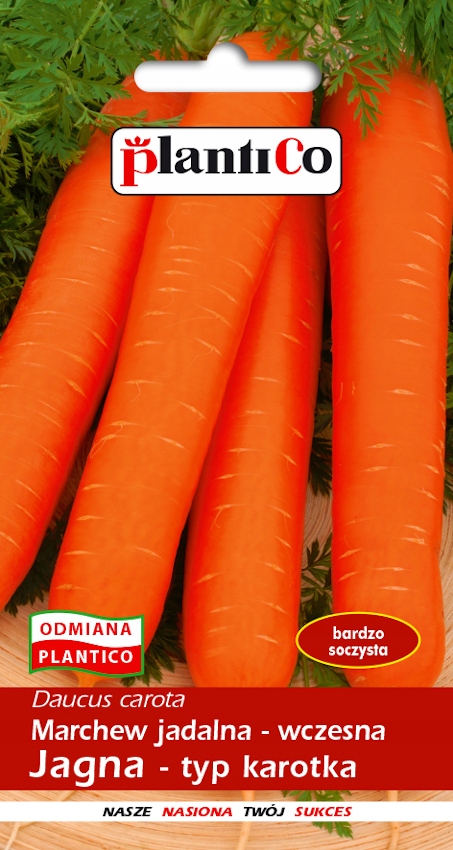 NASIONA Marchew Jadalna Jagna 5g PLANTICO 403376