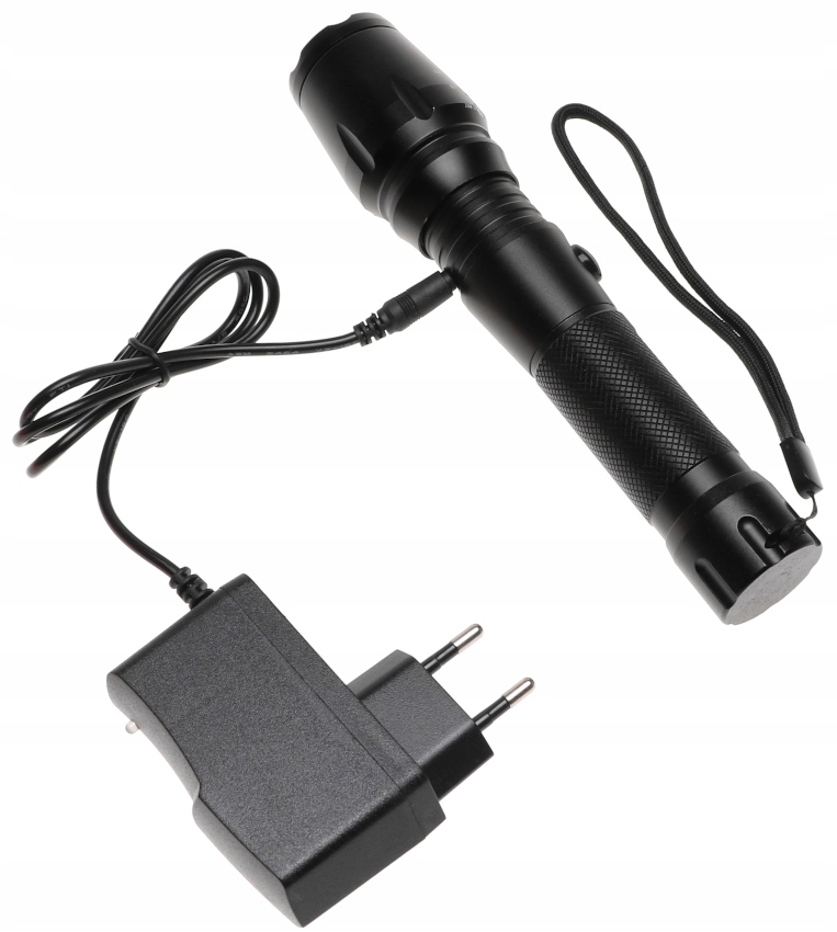 LATARKA CREE T6 XML 10W LED ZOOM NAKŁADKA 1154