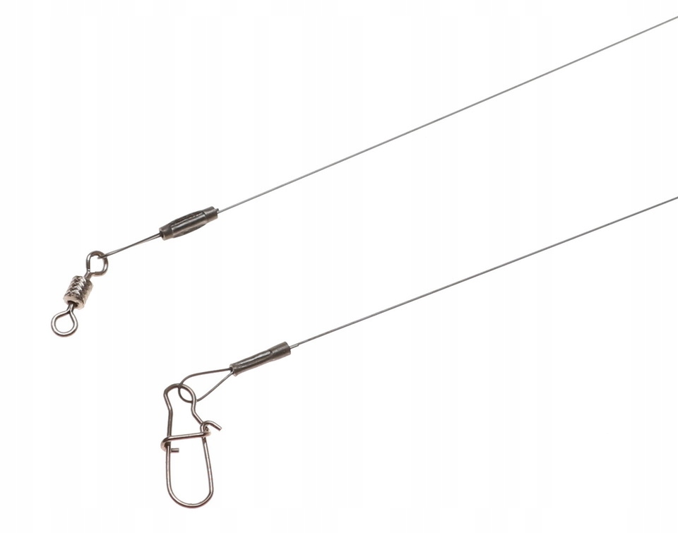 PRZYPONY TITANIUM Leader 2 sztuki 25cm 12kg 310018