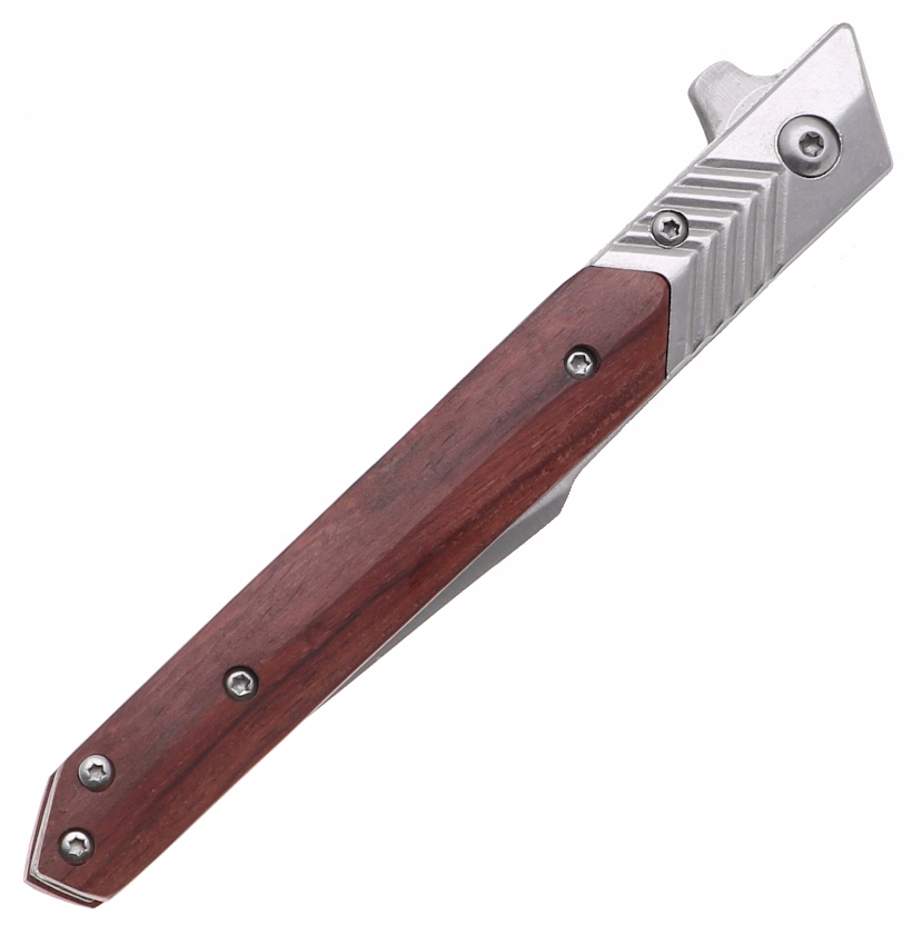 NÓŻ MYŚLIWSKI Nożyk Scyzoryk Składany Turystyczny Z Pokrowcem 180344