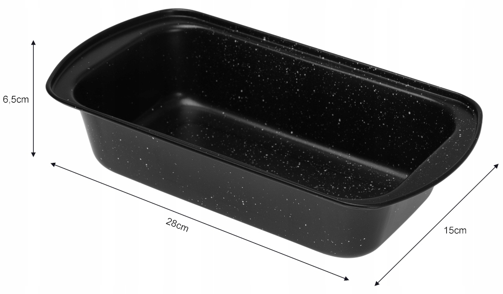 Forma Foremka Do Pieczenia KEKSU PASZTETU CHLEBA Blacha 1548