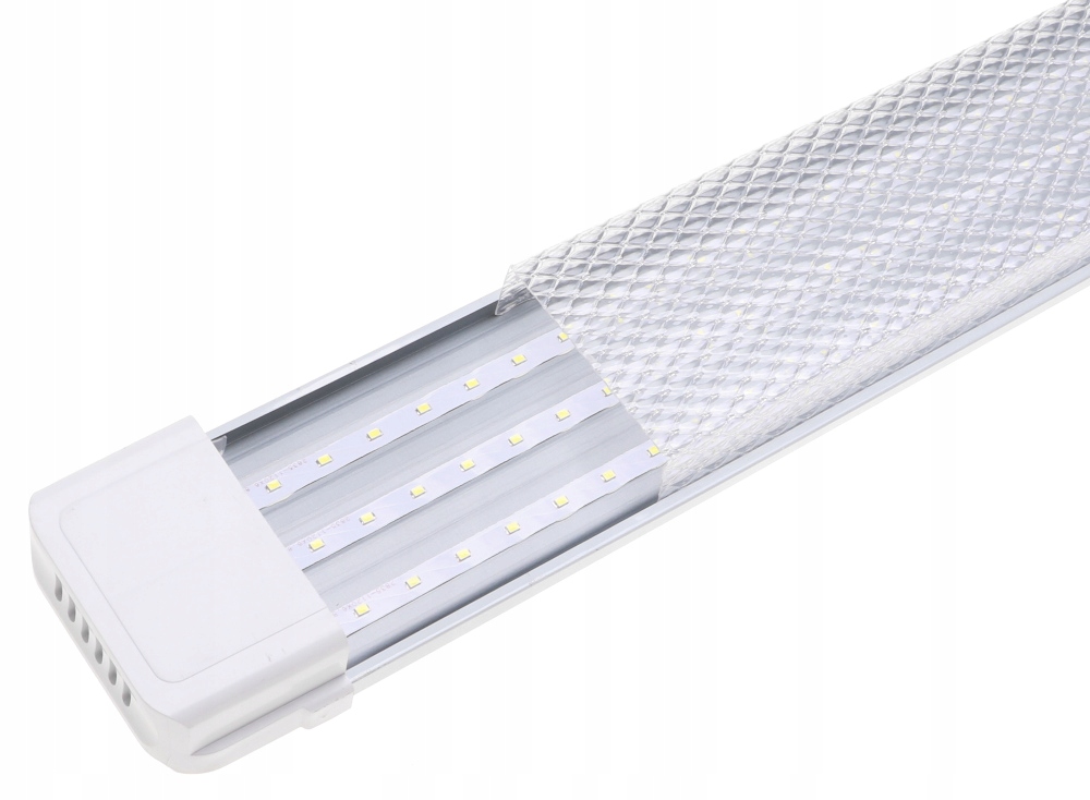 ŚWIETLÓWKA LED 120cm 180W Lampa Panel Oprawa Natynkowa Biała ZIMNA 5241