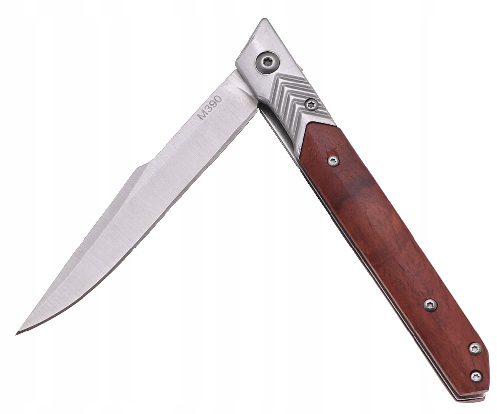 NÓŻ MYŚLIWSKI Nożyk Scyzoryk Składany Turystyczny Z Pokrowcem 180344