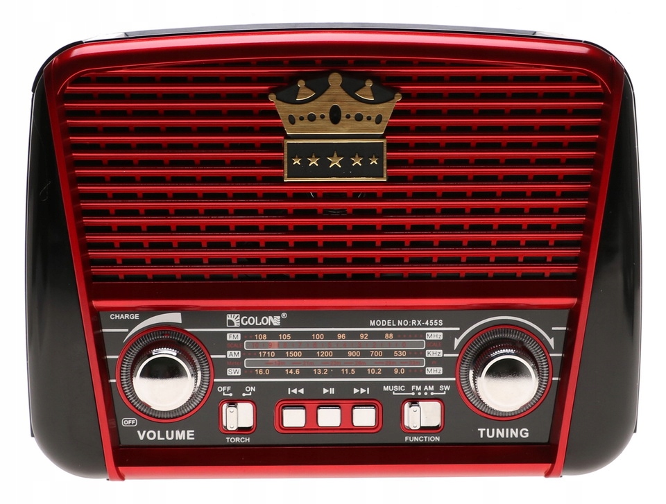 Radio RETRO Przenośne SOLARNE Głośnik Latarka MP3 USB Solar BLUETOOTH 777