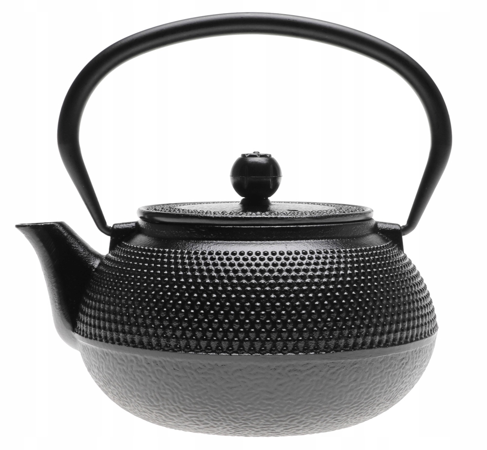 CZAJNIK ŻELIWNY Z Sitkiem imbryk ZAPARZACZ Do Herbaty Kawy Ziół 0,8l 4029