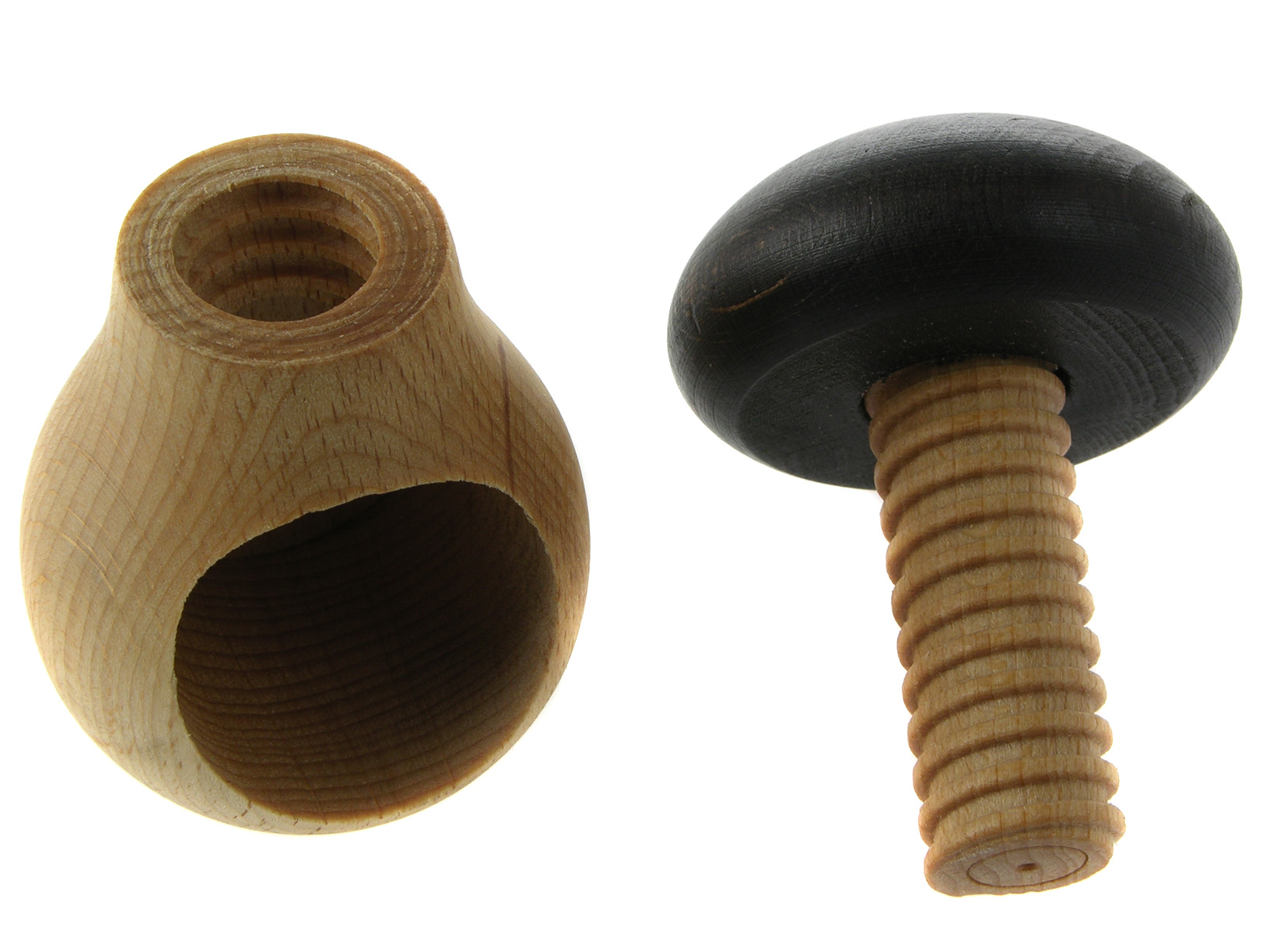 DZIADEK DO ORZECHÓW drewniany grzybek DN