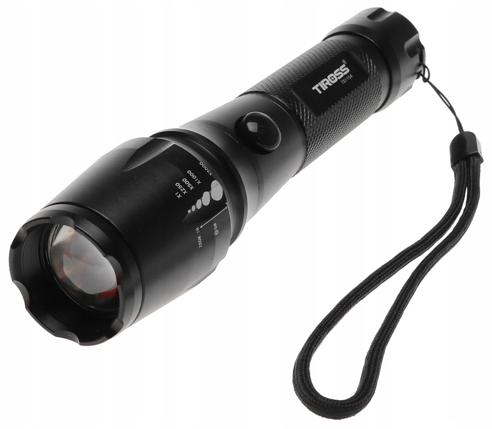 LATARKA CREE T6 XML 10W LED ZOOM NAKŁADKA 1154