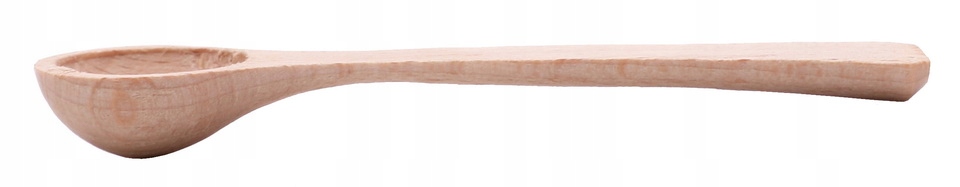 CZERPAK Drewniany ŁOPATKA Nabierak Mały 8cm Do Przypraw Mąki Cukru L58