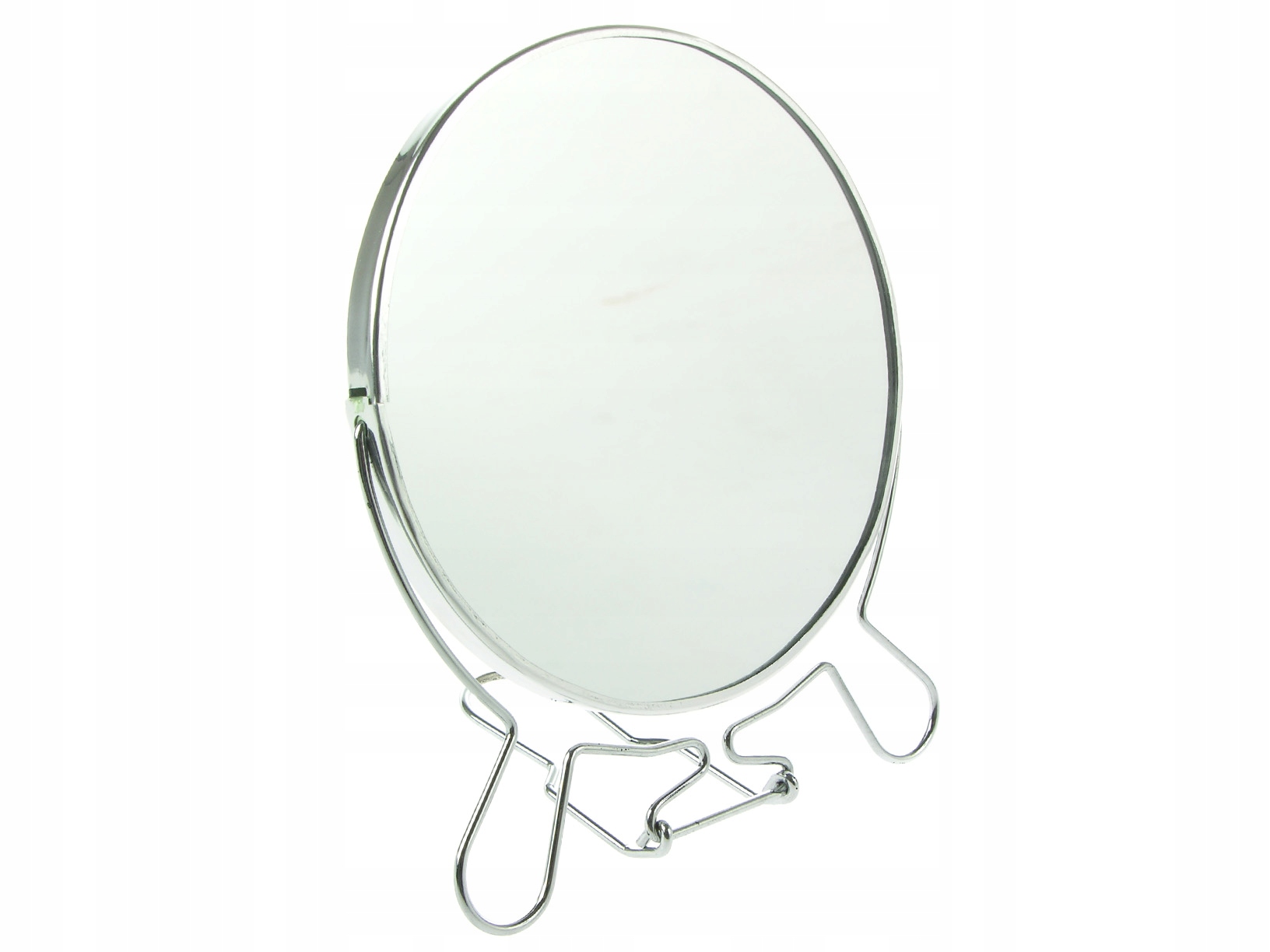 LUSTERKO DWUSTRONNE Kosmetyczne Do Makijażu Powiększające 14cm 1302