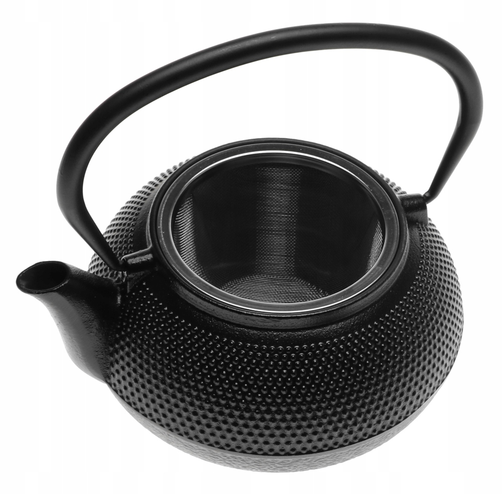 CZAJNIK ŻELIWNY Z Sitkiem imbryk ZAPARZACZ Do Herbaty Kawy Ziół 0,8l 4029