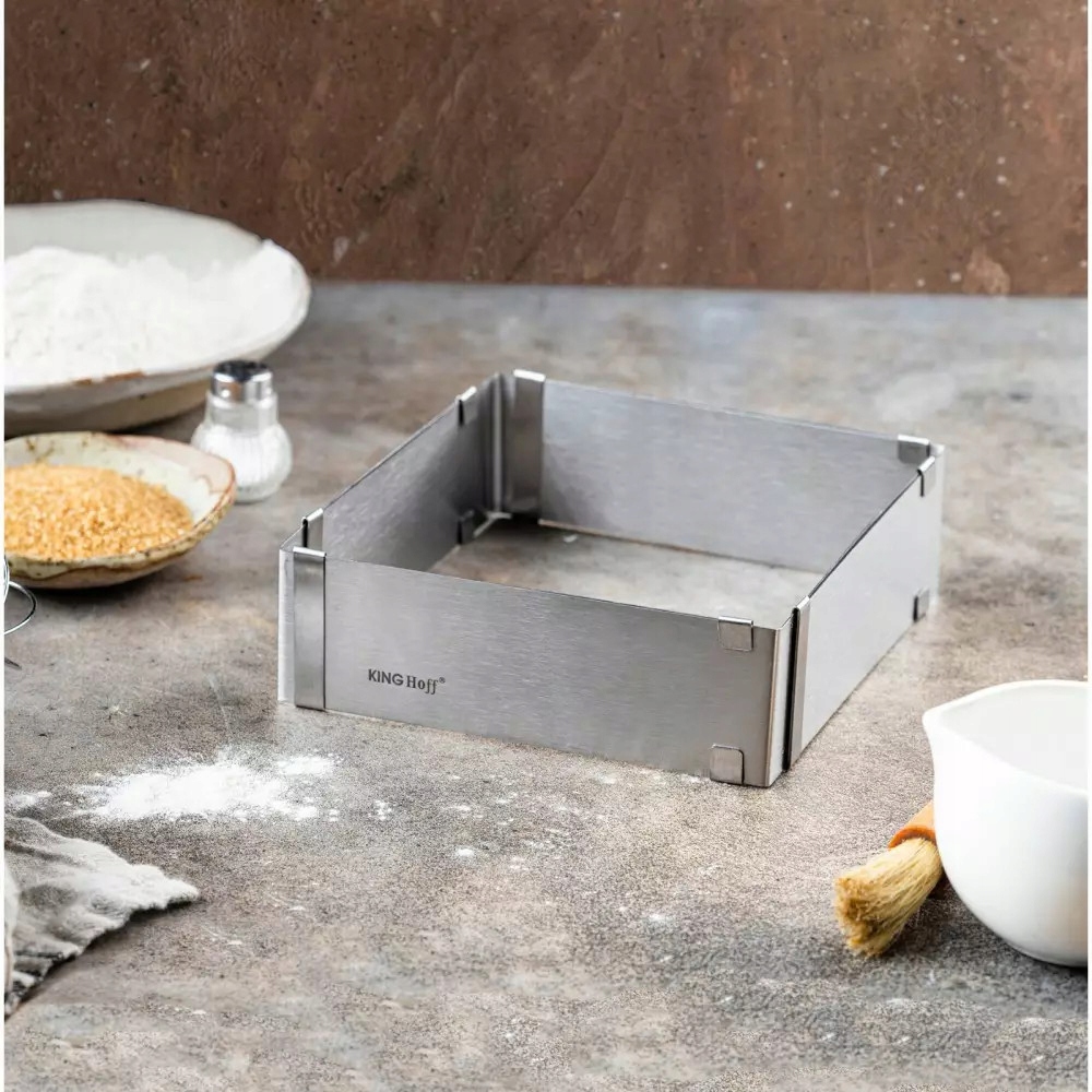 Forma Foremka Do Pieczenia CIASTA Tortu Rant REGULOWANA Stalowa 1906