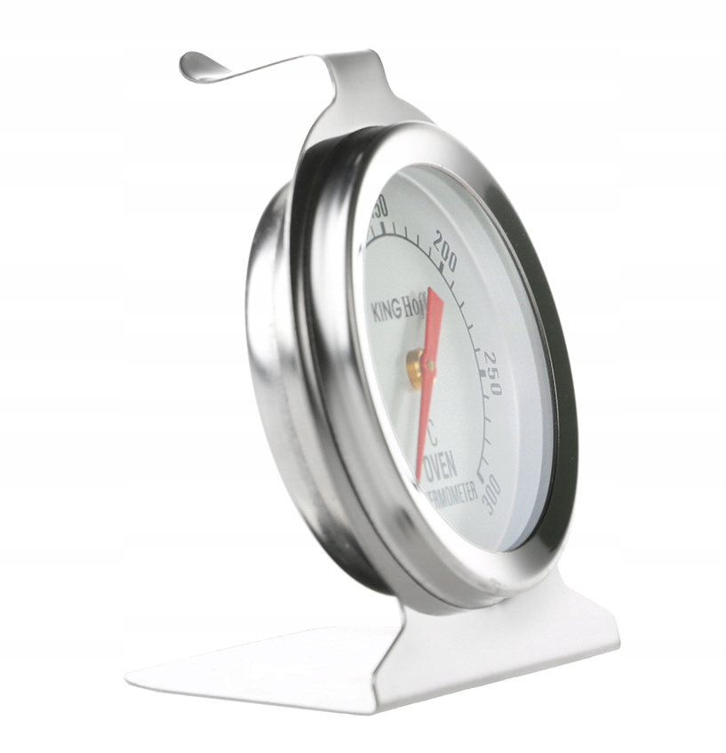 TERMOMETR Stalowy DO PIEKARNIKA Wędzarni Kuchenny 300 Stopni 3699