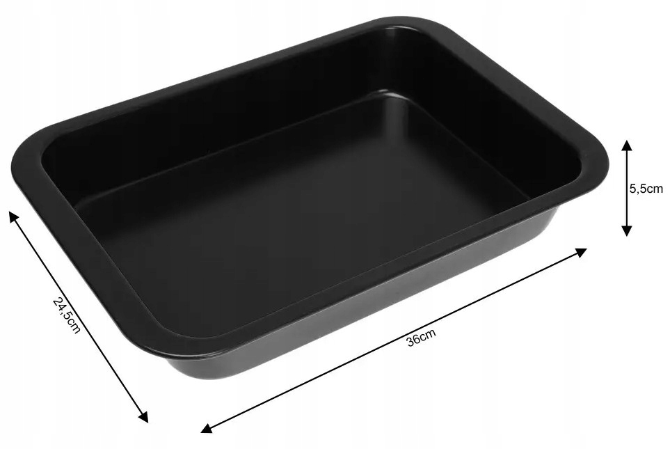 Forma do PIECZENIA Ciast Sernika Mięs Blacha Z Pokrywką KLIPSEM Uchwyt 4197