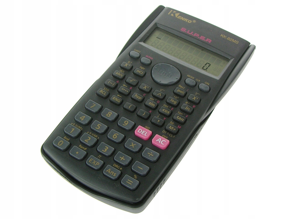 KALKULATOR INŻYNIERSKI Matematyczny Naukowy Do Szkoły Dwuliniowy A912
