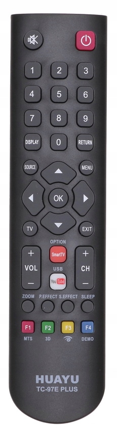 PILOT Do TV Telewizora Uniwersalny THOMSON TCL YOUTUBE Smart TC-97E