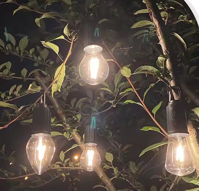 ŻARÓWKA Latarka LED Lampa Kempingowa Do Garażu PIWNICY Z Haczykiem 3133