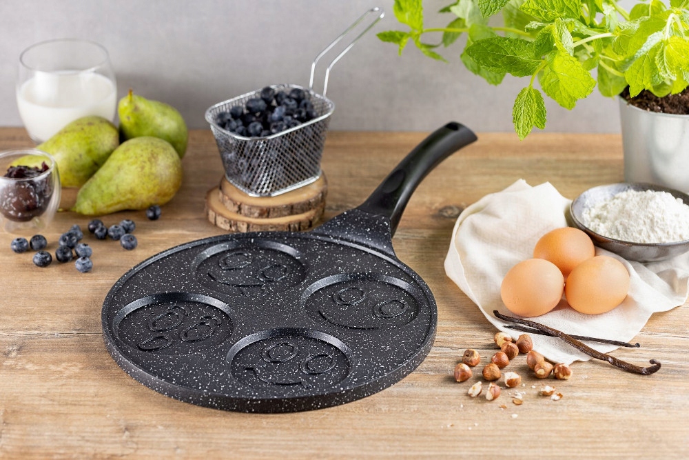 PATELNIA MARMUROWA do Placków PANCAKES Jajek 7614
