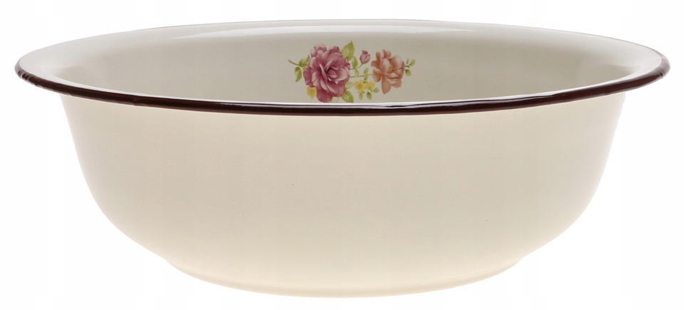 MISKA EMALIOWANA Stalowa Miseczka Metalowa Kuchenna 28cm 2018