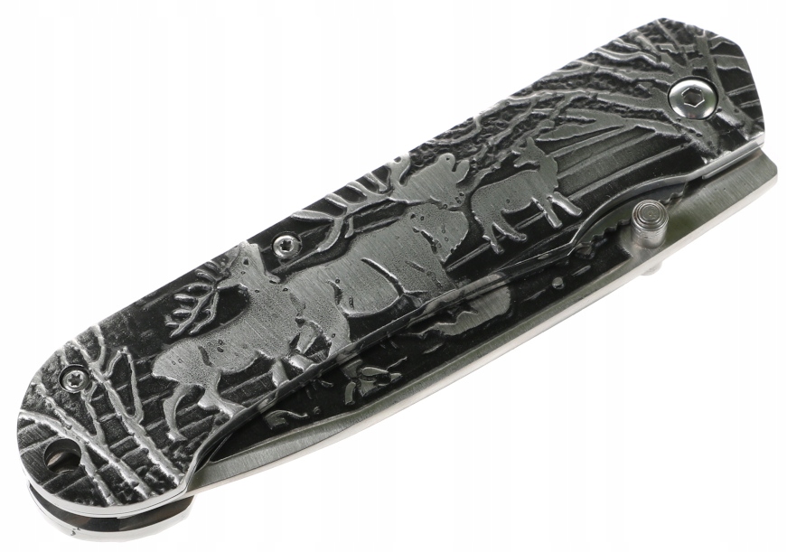 NÓŻ MYŚLIWSKI Scyzoryk Składany SZTYLET N315