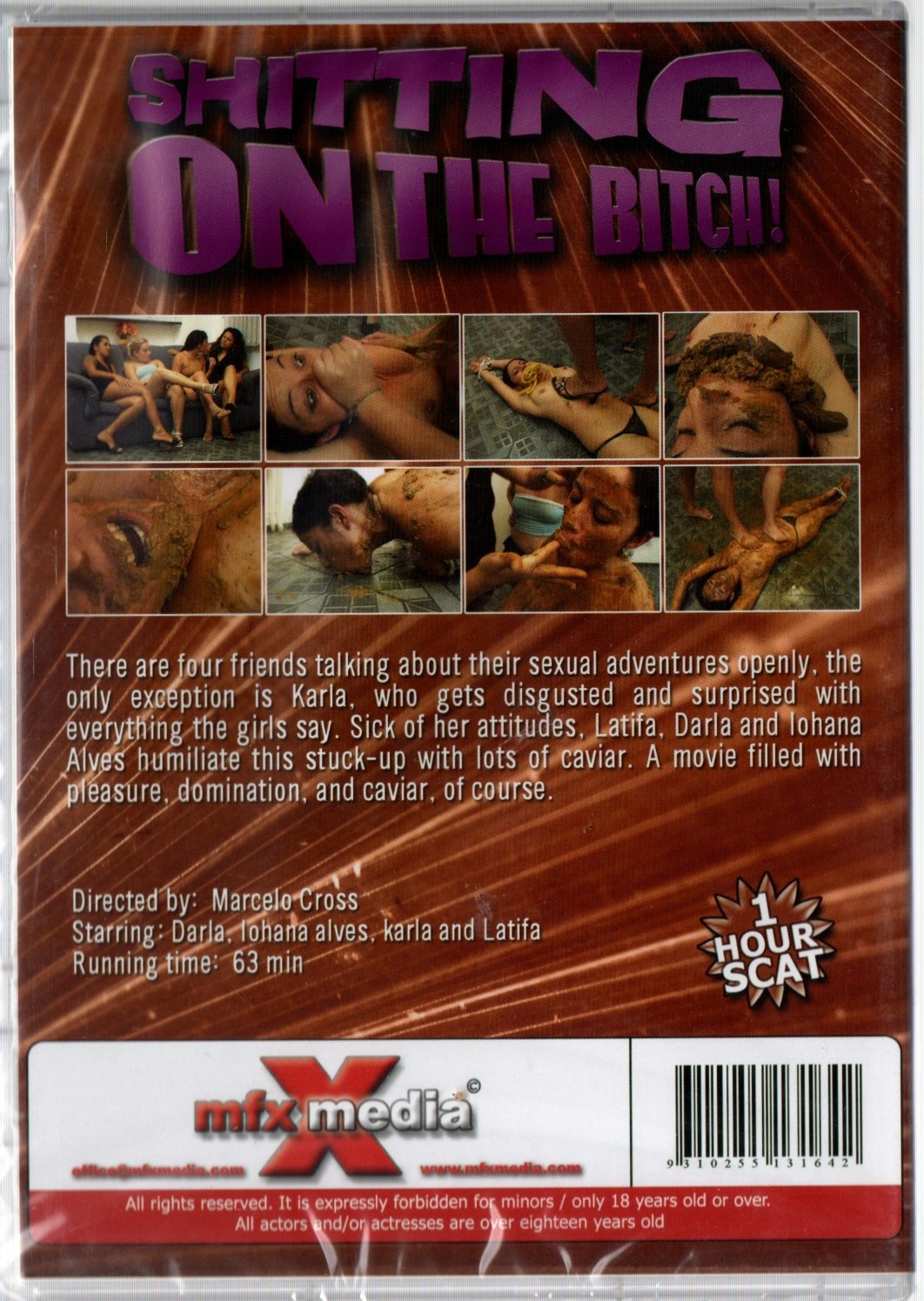 FILM SCAT KAVIOR SHITTING ON THE BITCH + GRATIS!!!