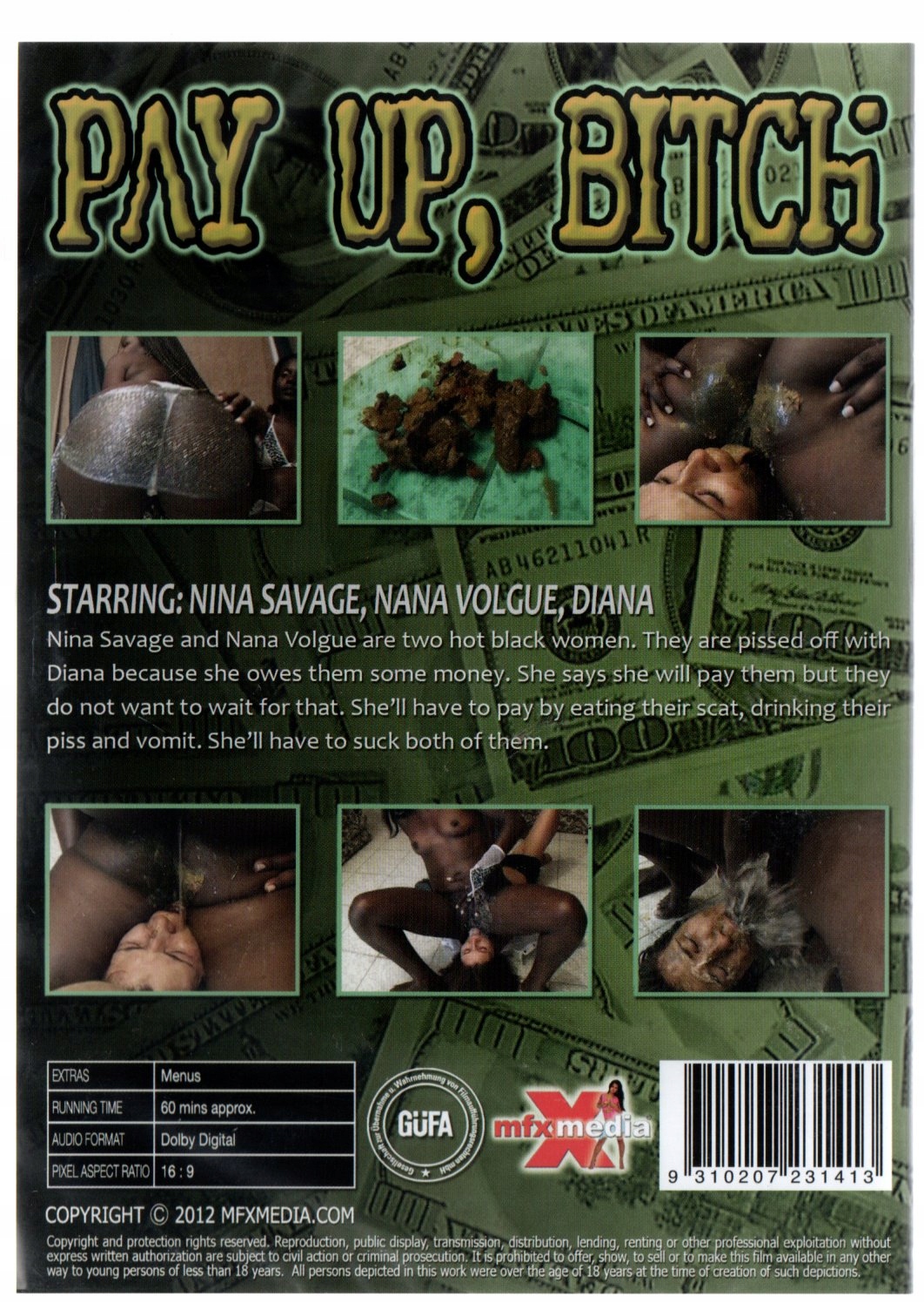 FILM SCAT KAVIOR "ZAPŁAĆ SUKO" + GRATIS!