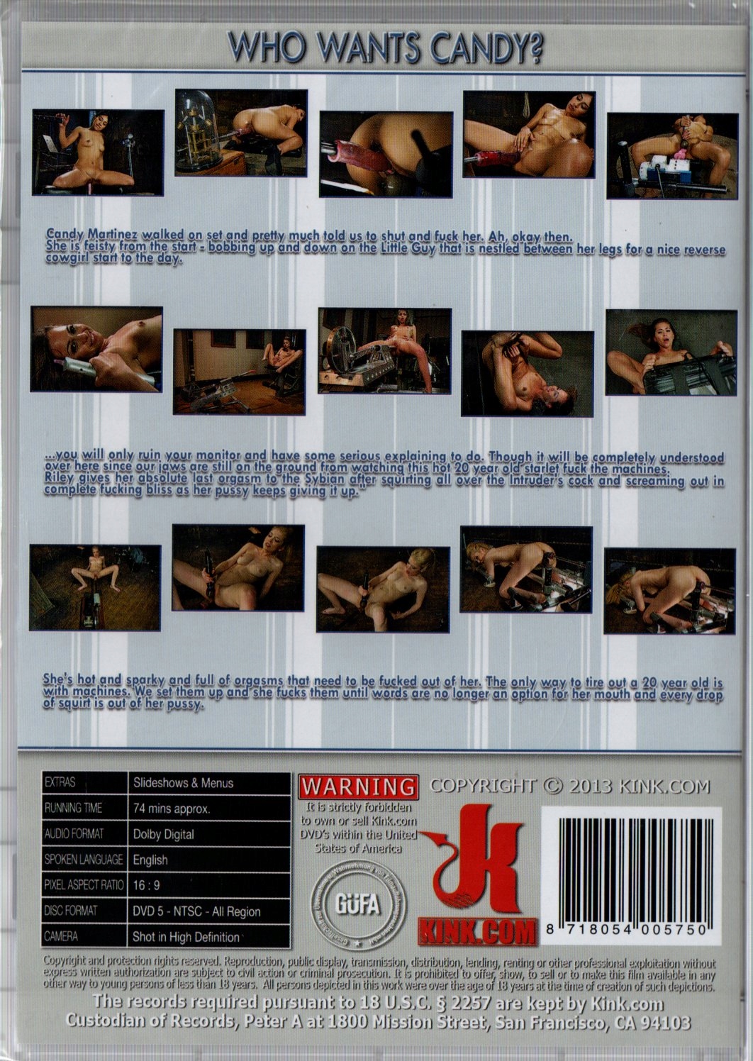 KINK MACHINES KOMU CUKIERECZKA? + GRATIS!!!