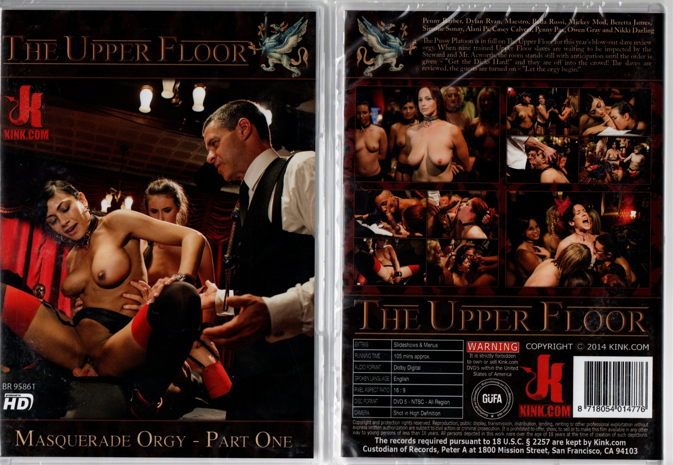 KINK UPPER FLOOR MASQUERADE ORGY 1 ORGIA + GRATIS!