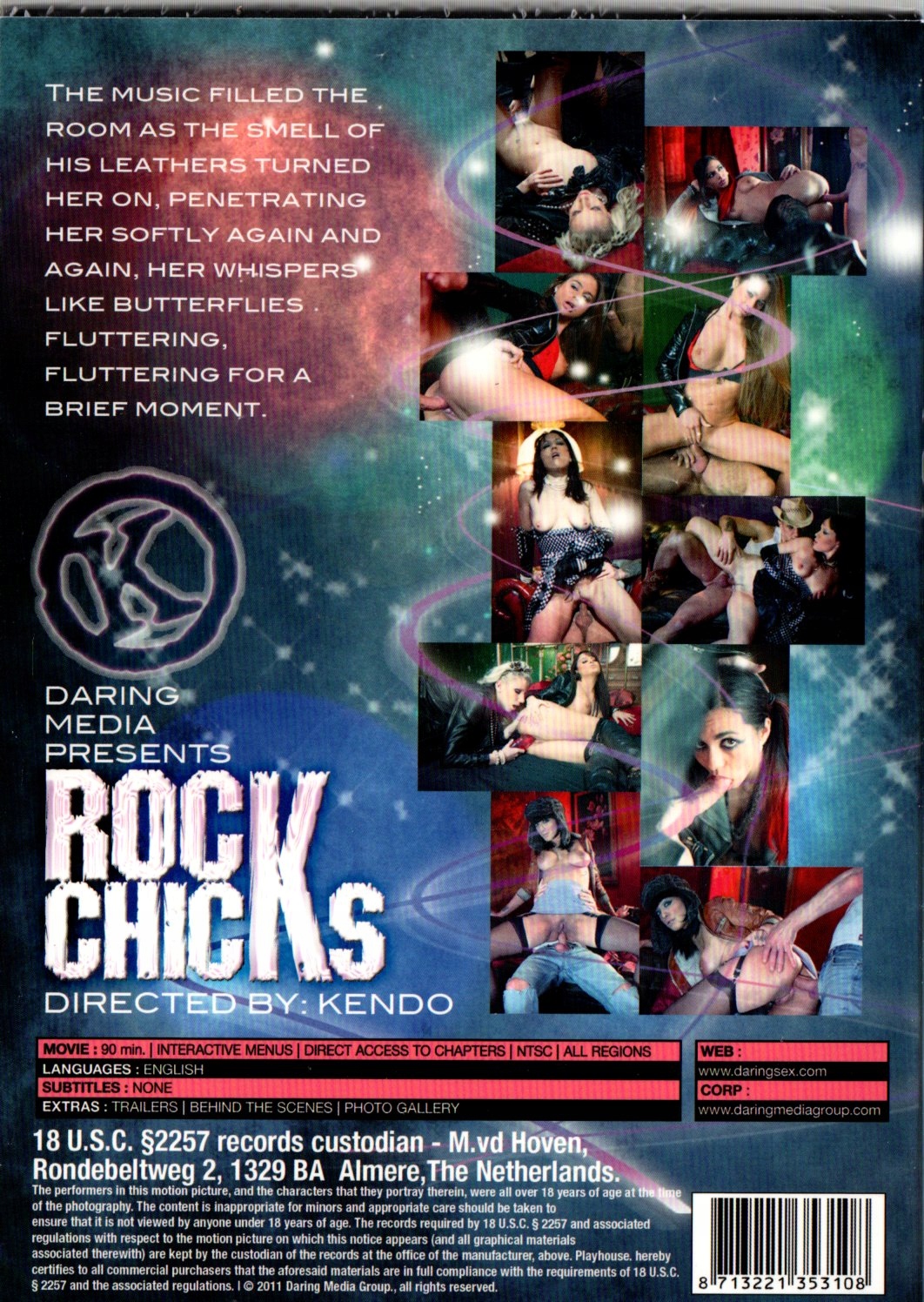 DVD DARING ROCKOWE LASKI SEKS FABUŁA