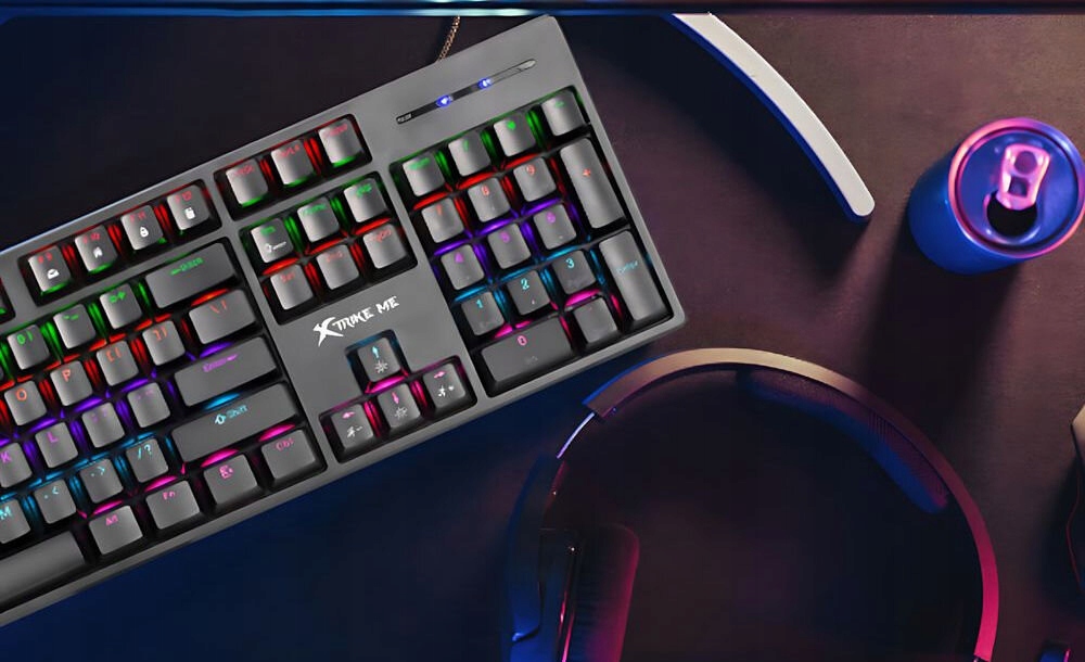 Tastatura mecanica XTRIKE ME GK-918, iluminare multicolor, 100