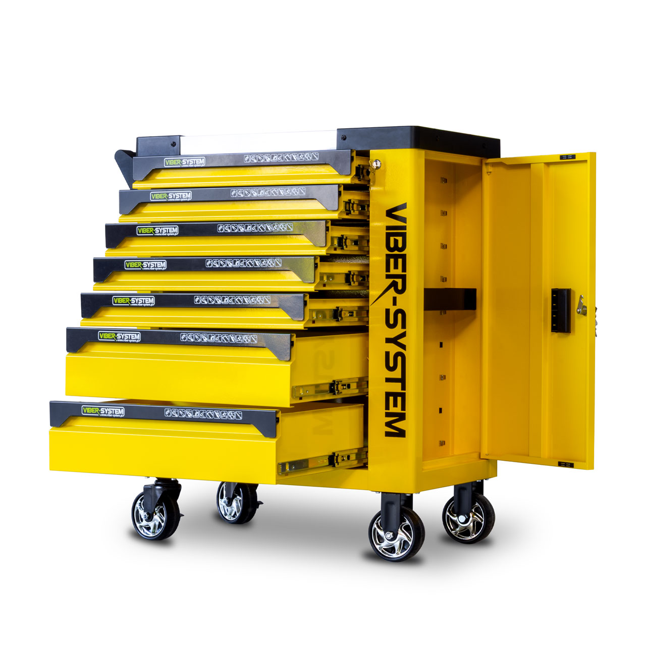 Szafka warsztatowa Viber-System SZN7N - profesjonalny wózek narzędziowy