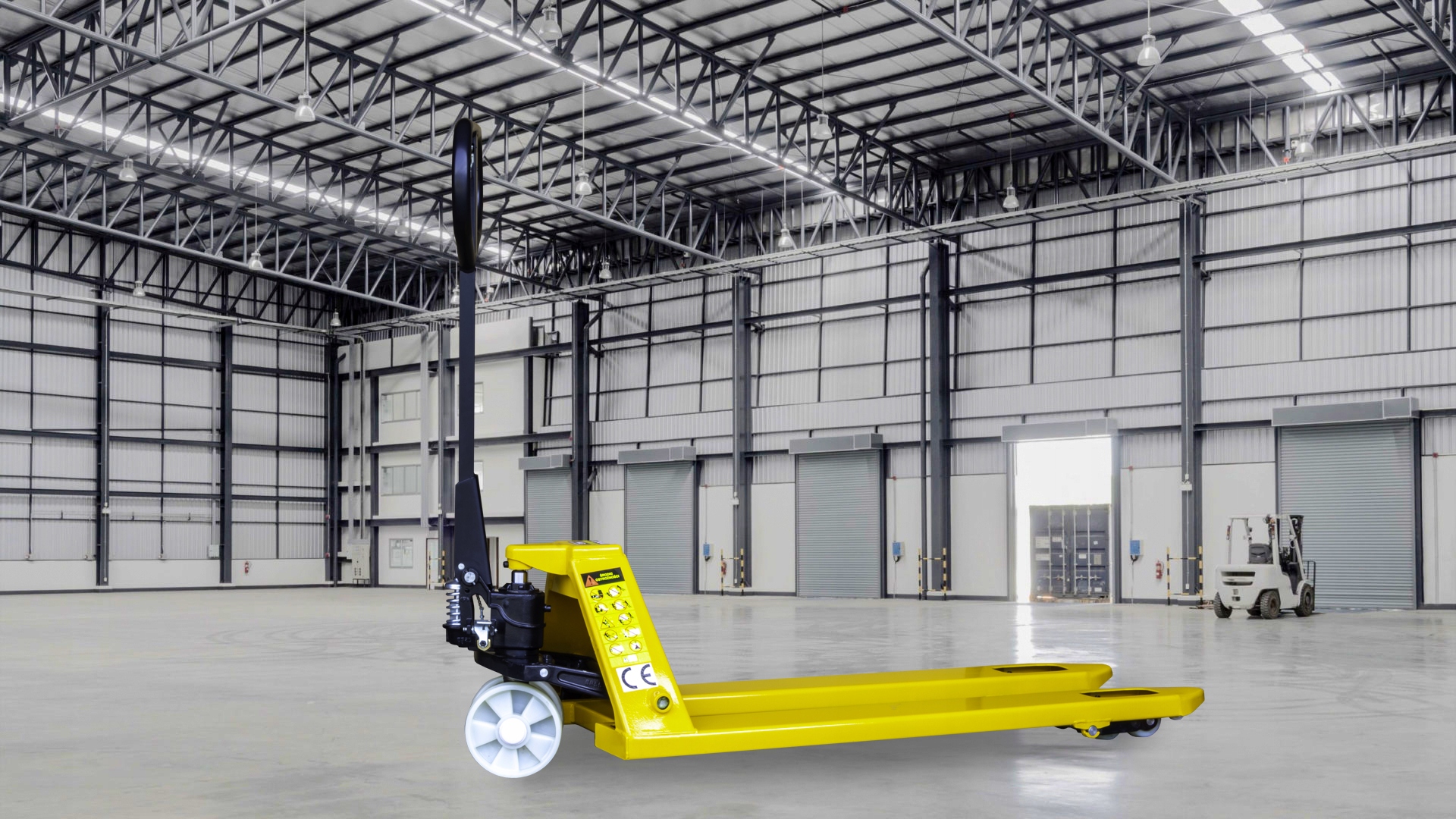 PALECIAK 115x54cm 2.5t RĘCZNY WÓZEK PALETOWY 2500Kg Wózek magazynowy P2500I