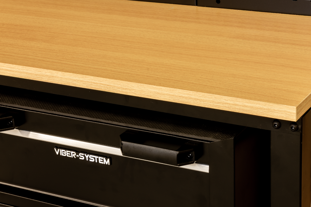 SZ102 Zestaw modułowych mebli warsztatowych z szafkami jezdnymi