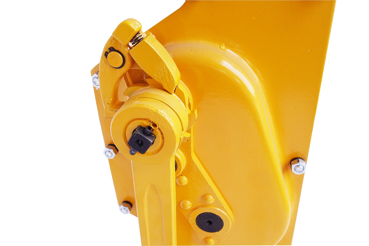 Podnośnik korbowy zębatkowy kolejowy PK5 o udźwigu 5 ton 5000kg 730mm