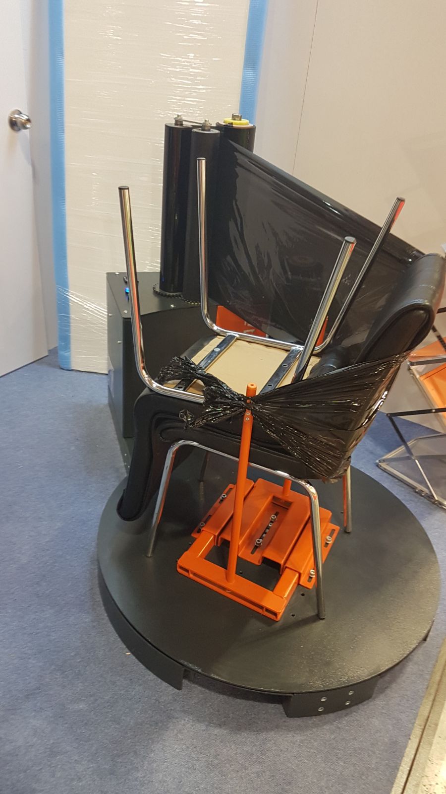 Maszyna do foliowania obrotowa EDDA Pakowarka Owijarka Foliowarka BASICWRAP