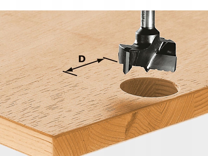 FESTOOL Wiertłofrez do otworów HW S8 D26 491074