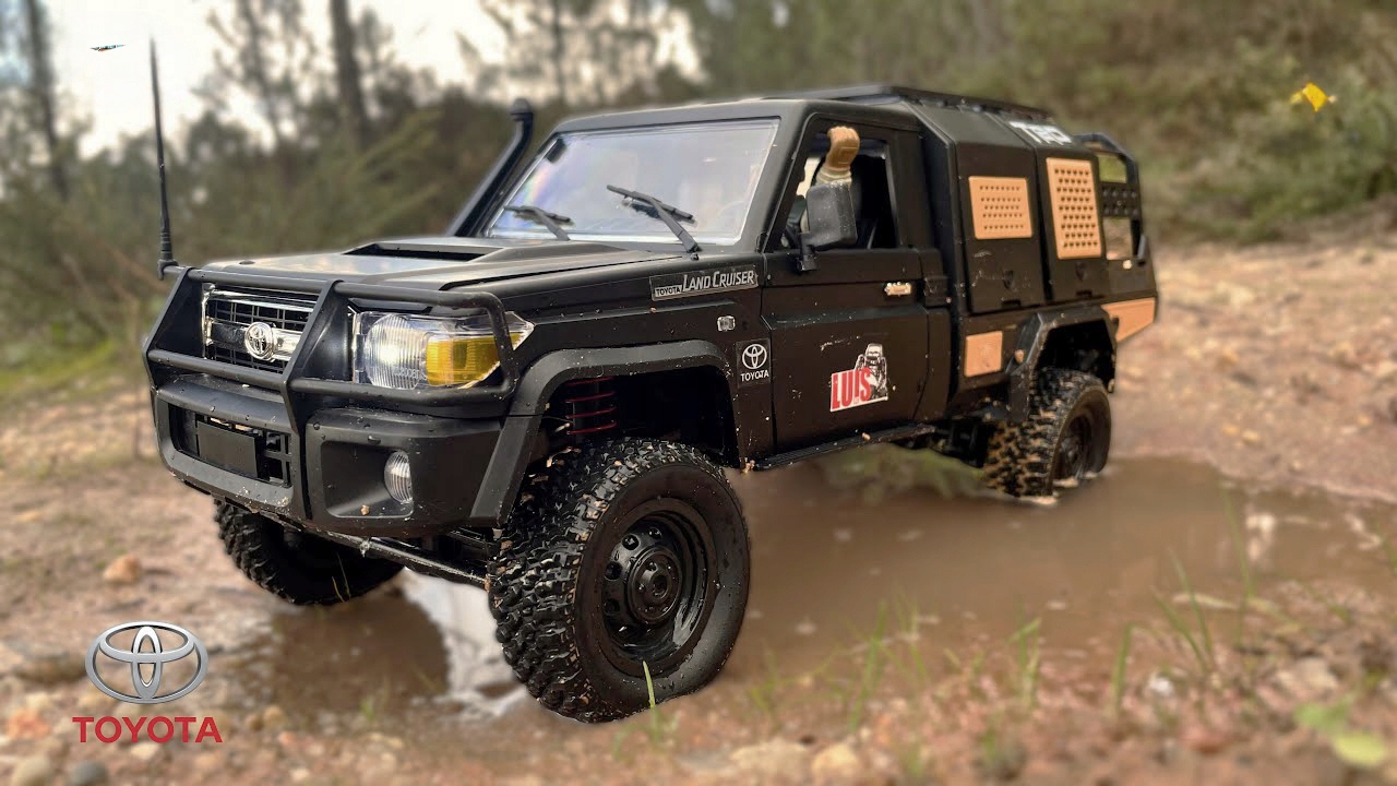 SAMOCHÓD ZDALNIE STEROWANY RC TOYOTA LAND CRUISER LC79 TERENOWY