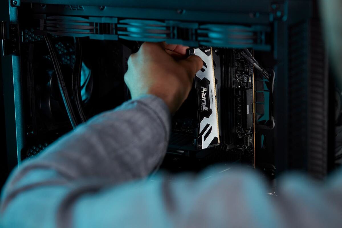 Pamięć niebinarna DDR5 Kingston FURY Renegade 48GB (1x48GB) 6400MHz CL32 1,