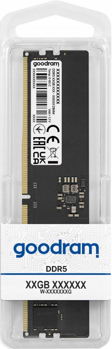 Pamięć DDR5 GOODRAM 16GB (1x16GB) 5600MHz CL46 1,1V