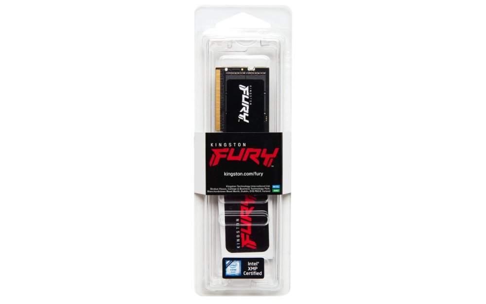 Pamięć SODIMM DDR5 Kingston FURY Impact 16GB (1x16GB) 4800MHz CL38 1,1V Cza
