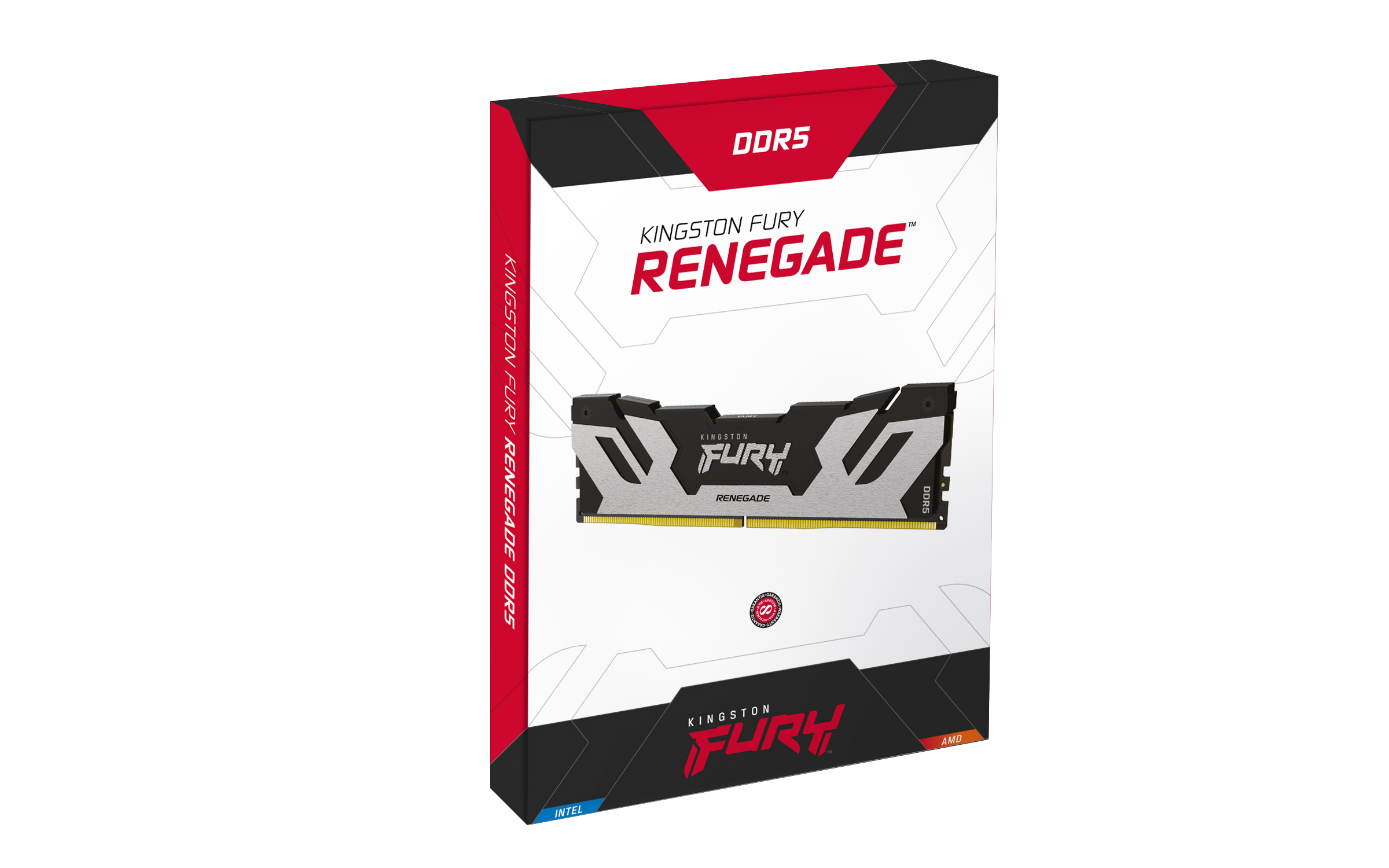 Pamięć niebinarna DDR5 Kingston FURY Renegade 48GB (1x48GB) 6400MHz CL32 1,