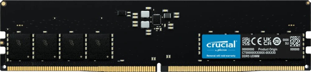 Pamięć DDR5 Crucial 8GB (1x8GB) 4800MHz CL40 1,1V