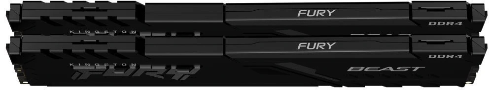 Pamięć DDR4 Kingston Fury Beast 16GB (2x8GB) 3200MHz CL16 1,35V czarna